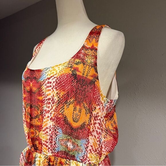 Olsenboye Colorful Snake Print Split Skirt
Dress size L Large - Picture 3 of 14